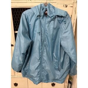 Vintage Totes Xl Jacket DetachableHood Waterproof‎ Windbreaker Jacket